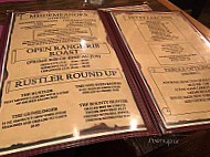 Cellblock Steak House menu