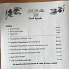 Black Olive Family Diner menu