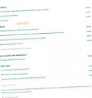 Le Neptune menu