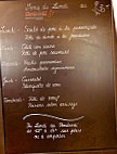 Le Sirocco menu