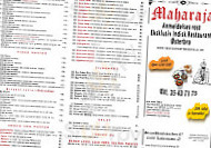 Maharaja Oesterbro menu