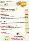 Le Royal Pizza menu