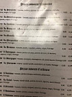 La Rabelaisienne menu