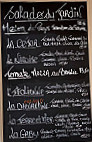 Café Gaby menu