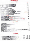 Au Bon Accueil Restaurant menu