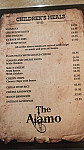 The Alamo menu