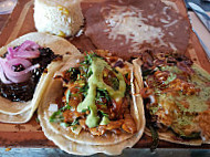 La Santisima Gourmet Taco Shop food