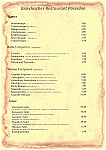 Restaurant Poseidon menu