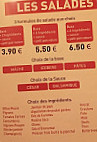 Lilie’s Burger menu