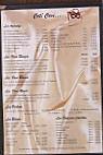 La Croisiere menu