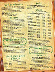 Buck Rub Pizza Pub menu