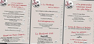 Ju'ste Chez Moi Sasu menu