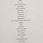 Scuttle Inn menu