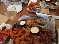 Hurricane Grill Wings food