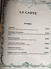 Le Terminus menu