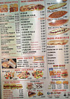 Mr Kebab menu