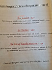 Chez Lili menu