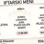 Caffe Pizzeria Meet&eat menu