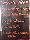 J's Corner Lounge menu