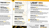 Tortas Paquime menu