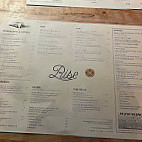 Rise menu