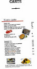 Auberge Des Saveurs menu