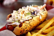 Mel's Hot Dogs food