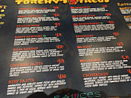 Torchy's Tacos menu