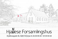 Hjallese Forsamlingshus outside