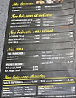 Kebab Saint Nicolas menu