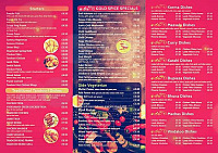 Gold Spice menu