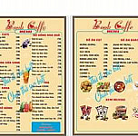 Utehy Book Coffee menu