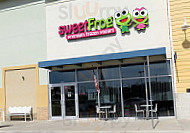 Sweet Frog Premium Frozen Yogurt inside