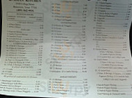 K Asian Kitchen menu