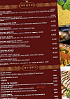 Le Palais D'agadir menu