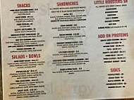 Lucky Rooster Market Street menu