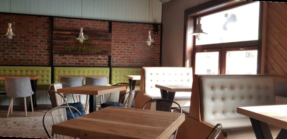 Burger House În interior