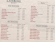 Stephanie's Italian menu