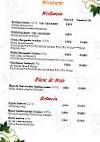 Pension Frankenstube menu