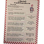 Mundy's Diner menu