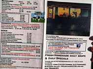 Hamburger Inn Diner menu