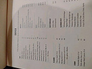 The Bishop's Arms menu