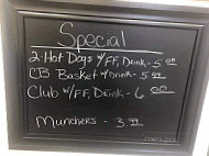 Danbury General Store Diner menu