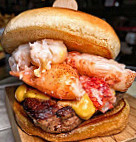 The Rex Burger Lobster food