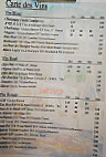 Bistrot 915 menu