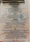 Bistrot 915 menu