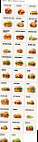 Burger King menu