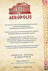 Akropolis menu