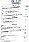 L'auberge Sans Nom menu