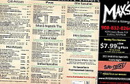 Max's Market Eatery menu